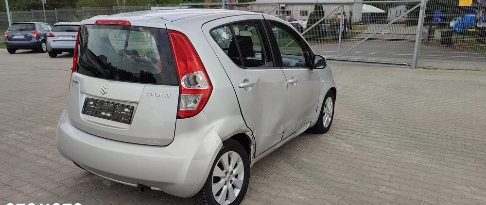 Suzuki Splash cena 8500 przebieg: 83000, rok produkcji 2012 z Oleśnica małe 92
